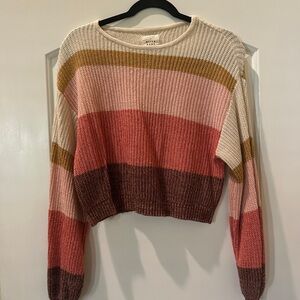 Billabong Colorblock Crew Neck Sweater